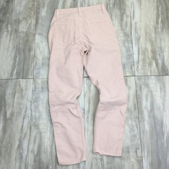 Aritzia Sunday Best High Rise Light Pink Corduroy Jean 2 - Picture 6 of 10